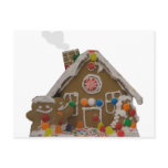 Gingerbread House Postcard