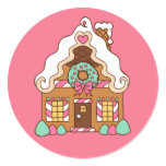 Gingerbread House Sticker