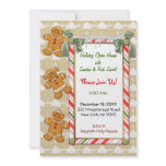 Gingerbread Invitation