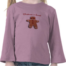 Gingerbread Man Cookie Tees