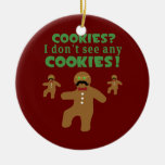 Gingerbread Man Disguise Ornaments