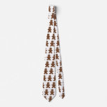 Gingerbread Man Neck Tie