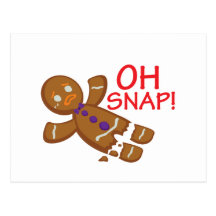 Gingerbread Man Post Cards
