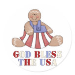 Gingerbread Man Stickers