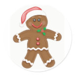 Gingerbread Man Sticker