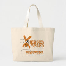 Gingerbread Man Torture Bizarre Humour Bags