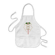 Gingerbread Man Tuxedo Apron