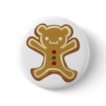 Gingerbread Panda Classic Pin