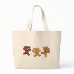 Gingerbread Panda Shopping Bag
