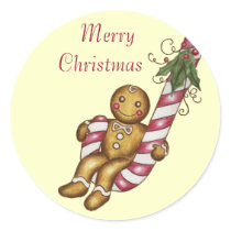 Gingerbread Sticker