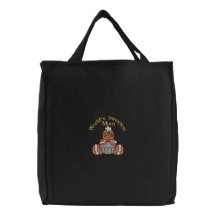 Gingerbread Sweetest Mom Canvas Bag