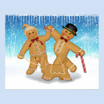 Gingerbread Trio Poster posters