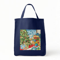 Gingerbread Wishes Chihuahua Christmas Art Tote Bag