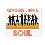 Gingers have Souls Train Postcard