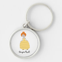 "Gingers Rock!" Keychain