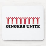 Gingers Unite Mousepad