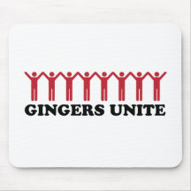 Gingers Unite Mousepad