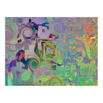 Gingezel Plains Abstract Print posters