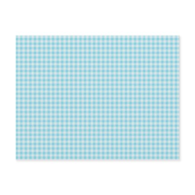 Gingham Background Postcard by cosmopinkice