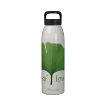 Gingko Leaf Drinking Bottles
