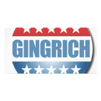 Gingrich Button Photo Cards