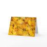 Ginkgo Biloba leaves Greeting Card