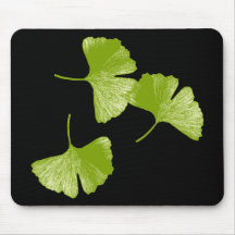 Ginkgo Leaves Mouse Pads