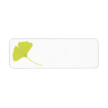 Ginkgo Return Address Label