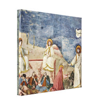Giotto di Bondone - Noli me tangere Canvas Print