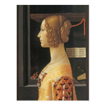 Giovanna degli Albizzi Tornabouni Postcard