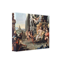 Giovanni Battista Tiepolo - triumph of flora Gallery Wrap Canvas