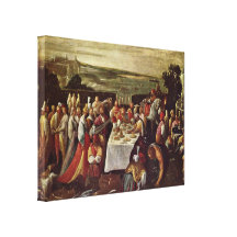 Giovanni Donducci - Symposium on the lakeshore Canvas Prints