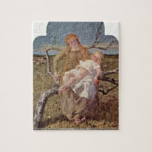 Giovanni Segantini - fruit of love puzzle