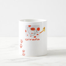 girafa caneca
