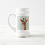 Girafe jetante un coup d'oeil ambre Stein tasses