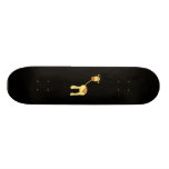 Girafe mignonne. Bande dessinée Skateboards Personnalisables