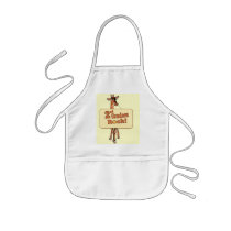 Giraffe “2nd Graders Rock” Design Apron