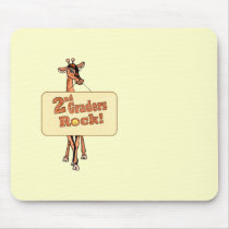 Giraffe “2nd Graders Rock” Design