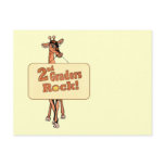 Giraffe “2nd Graders Rock” Design