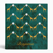 Giraffe 3 Anillos Carpetas