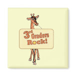 Giraffe “3rd Graders Rock” Design