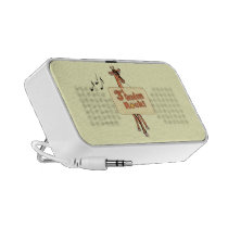 Giraffe “3rd Graders Rock” Design Portable Speaker speakers