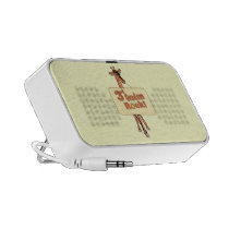 Giraffe “3rd Graders Rock” Design Portable Speaker speakers