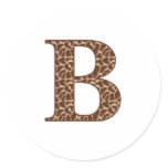 Giraffe A Stickers