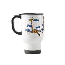 Giraffe Amidst the Clouds Coffee Mugs