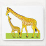 Giraffe and Baby Mouse Pads