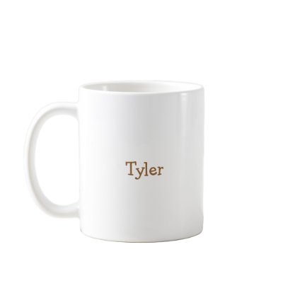 Giraffe and Tree Mug by trennea