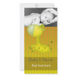 Giraffe Baby Announcement Photo Cards