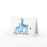 Giraffe Big Brother Card