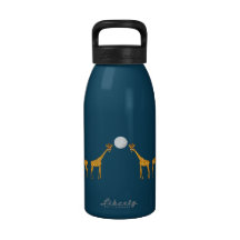 Giraffe Botella De Agua Reutilizable